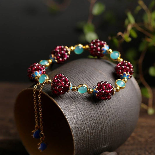 BerryStone™ | Pulsera de bayas de piedra natural 