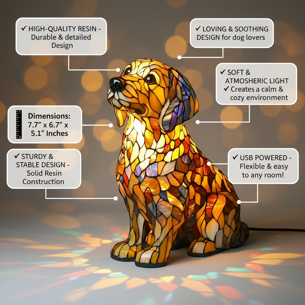 Buddy Radiante Espiritual Golden Retriever