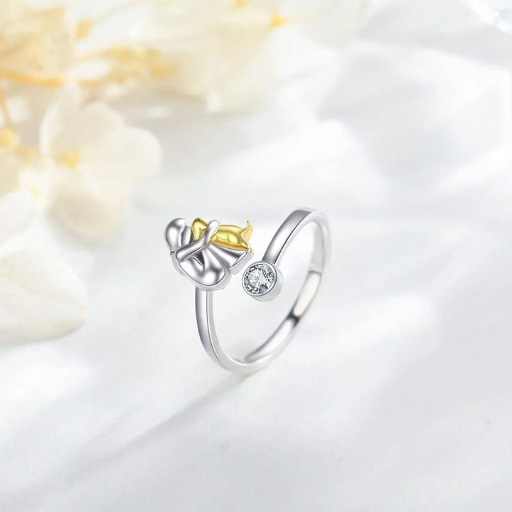 Hayley™ | Anillo ajustable de plata de ley