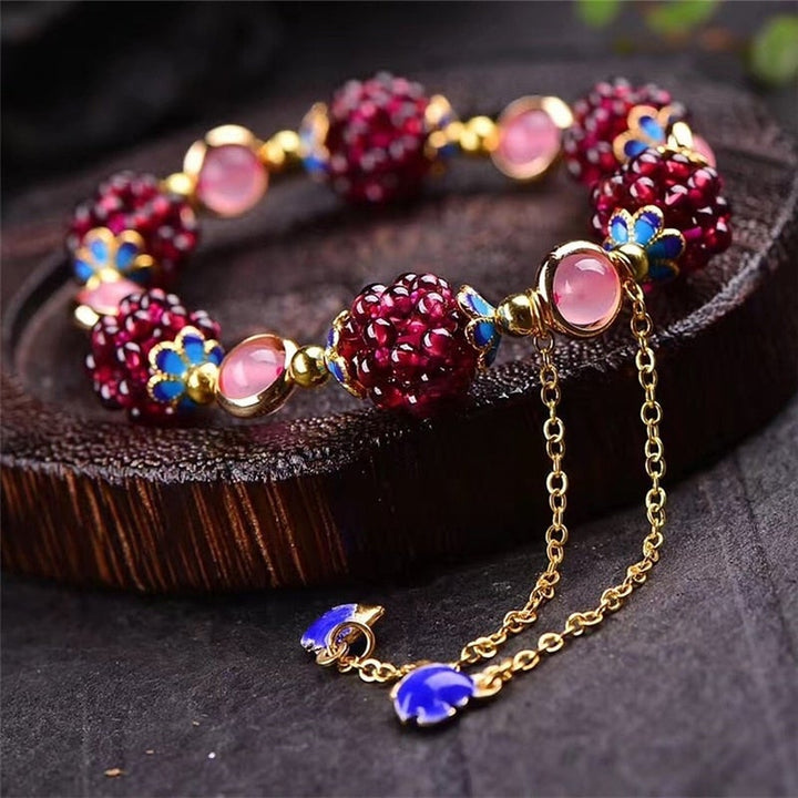 BerryStone™ | Pulsera de bayas de piedra natural 