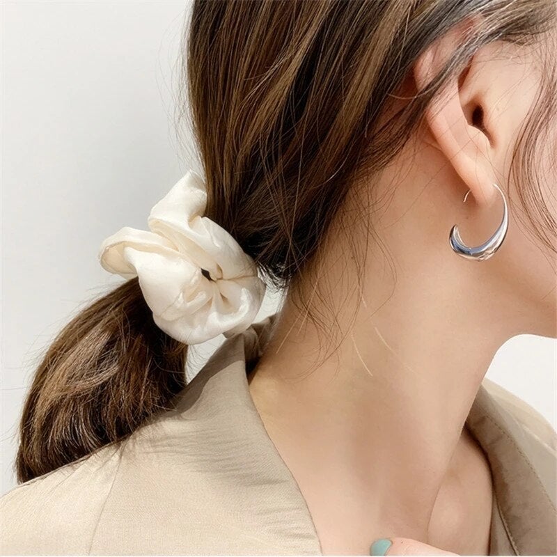 Elegante - Pendientes de Oro