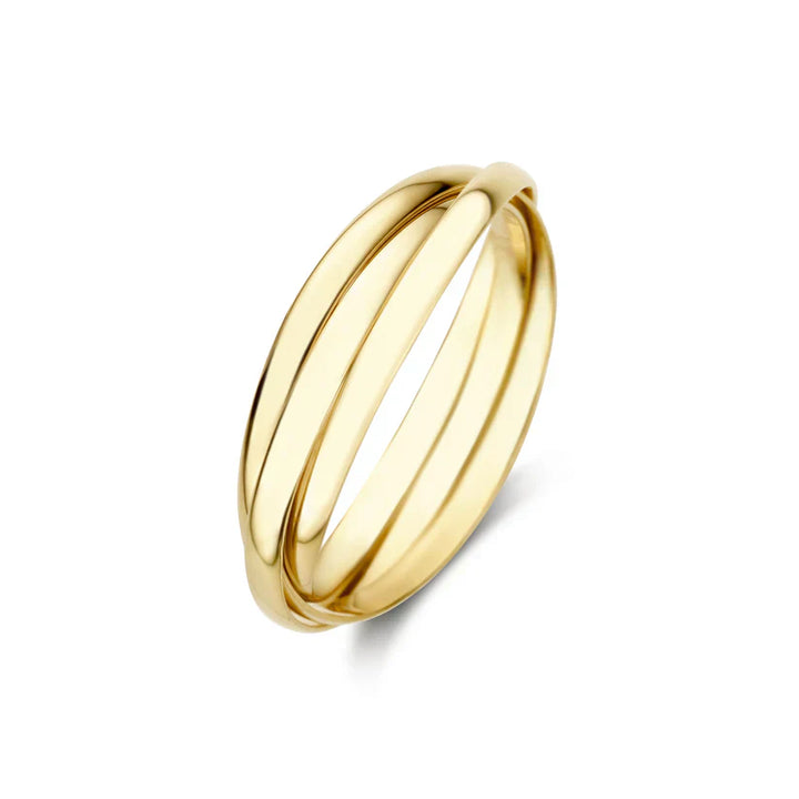 Lena™ | Anillo Trielle de oro 