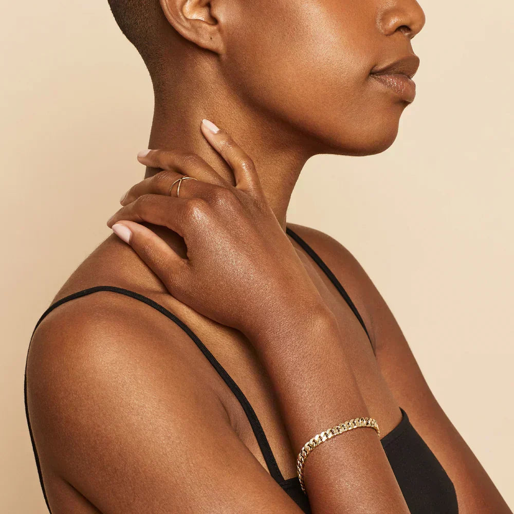 Bienes™ | Pulsera Cubana de Oro