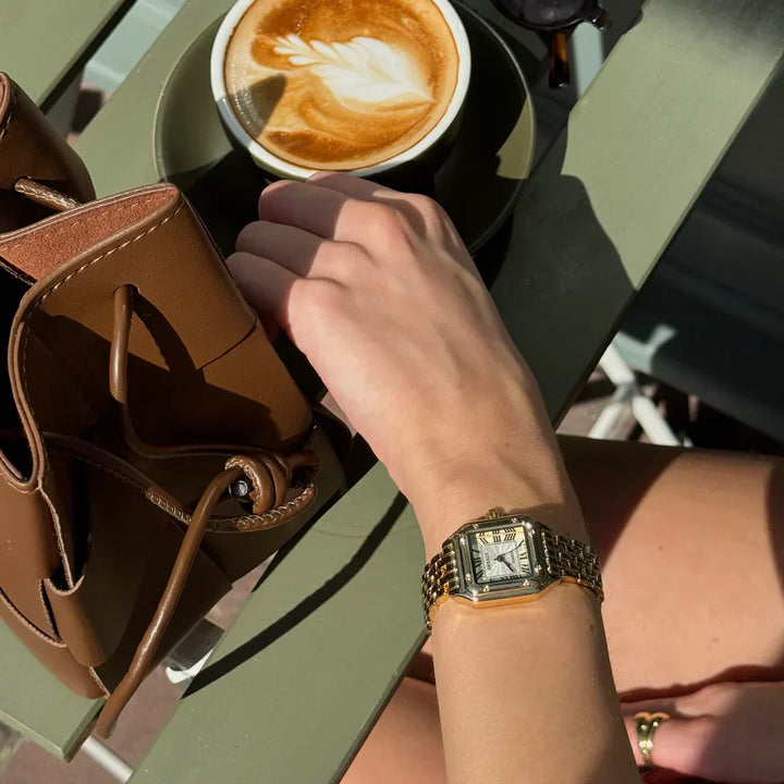 Fienna™ | Reloj dorado para mujer