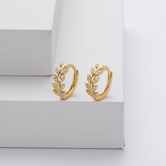 Latisha - Pendientes Elegantes de Plata