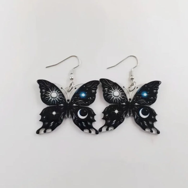 Pendientes Mariposa Sol Luna
