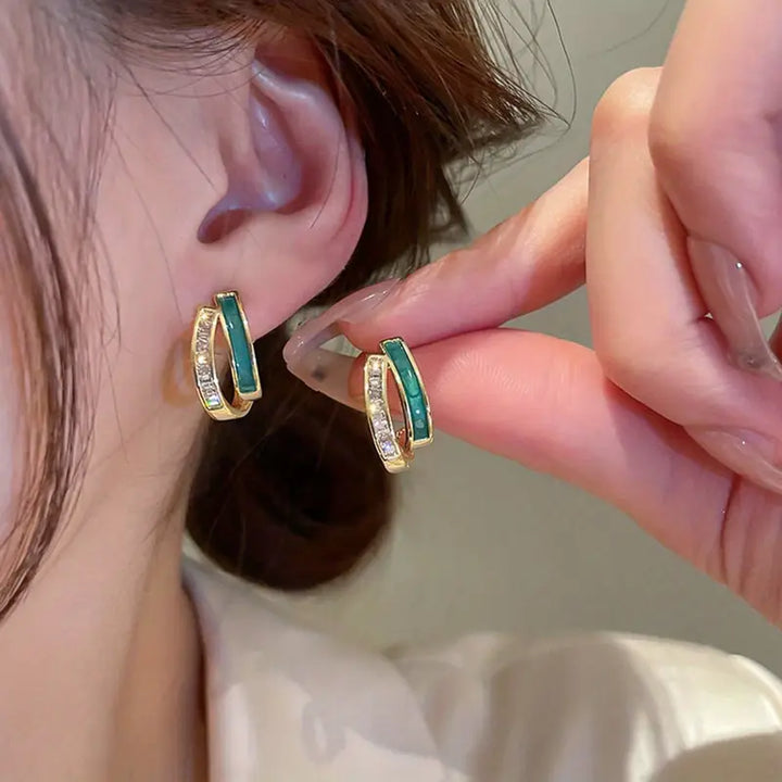 Pendientes Chloé Feuillage | Oro